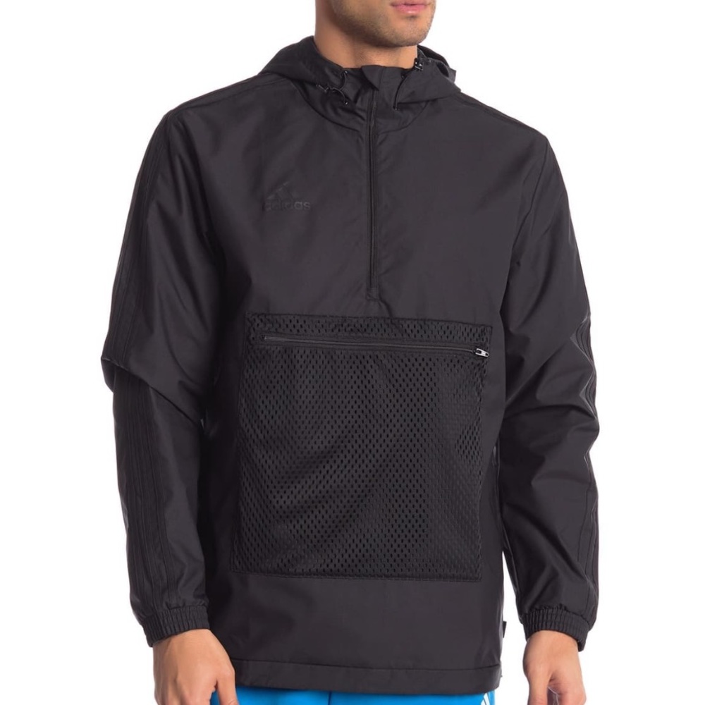 Adidas hooded zip pullover